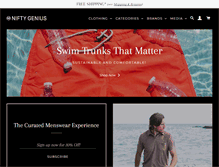 Tablet Screenshot of nifty-genius.com
